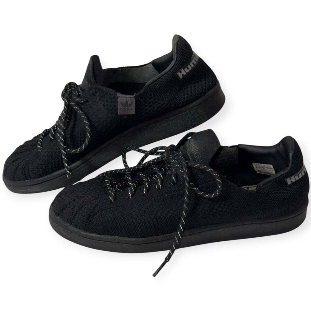 didas Superstar Primeknit Pharrell Black Future Sneakers, Men's 10, Humanrace